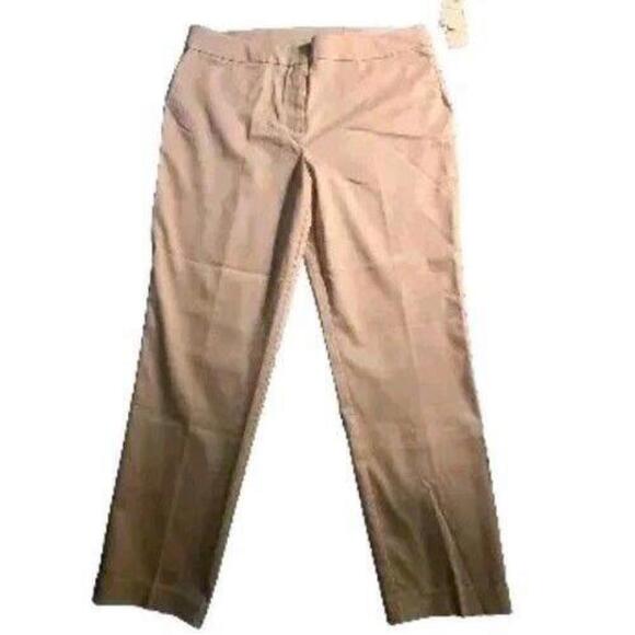 Liz Claiborne Clear Pink Size‎ 12 Ankle Length Mid-rise Emma SV-199 - Picture 3 of 11